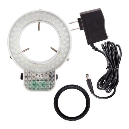 United Scope Llc. AmScope LED-64S 64-LED Microscope Ring Light with Dimmer LED-64S